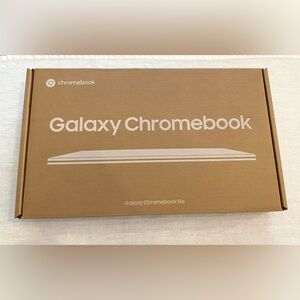 NIB. Galaxy Chromebook Go 14", LTE, 32GB, Silver.